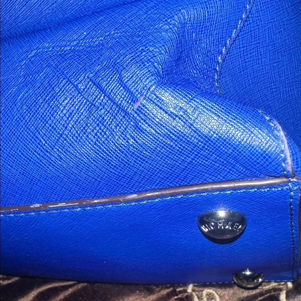 Michael Kors Royal Blue jet set travel tote